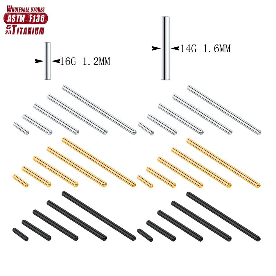 Wholesale ASTM F136 Implant Gr - مراجعة Body Jewelry Implant Grade Titanium وسعره