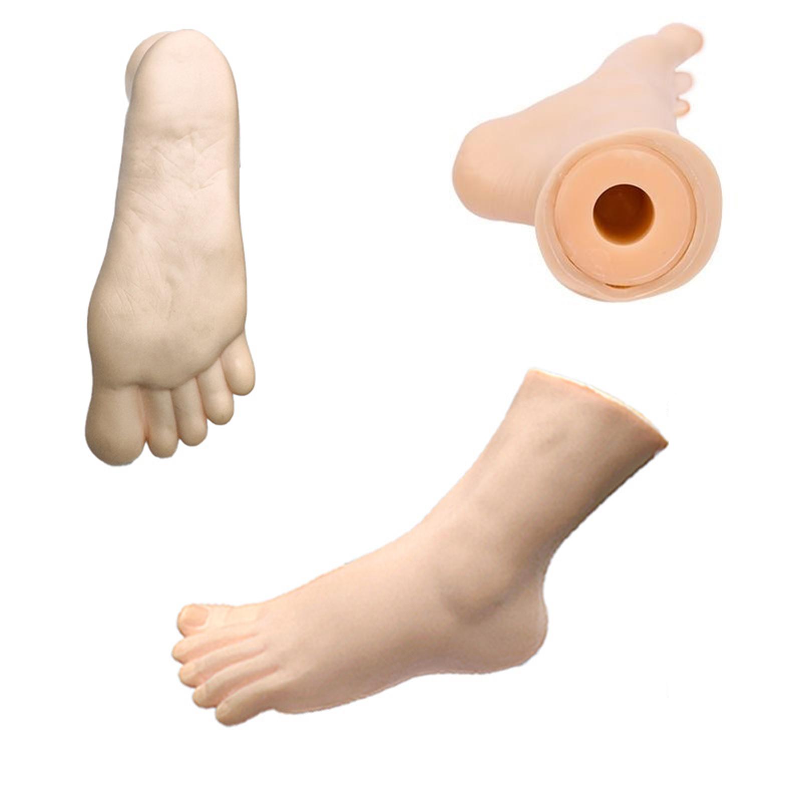 Realistic Female Foot Sock Dis - مراجعة Body Jewelry In Store وسعره