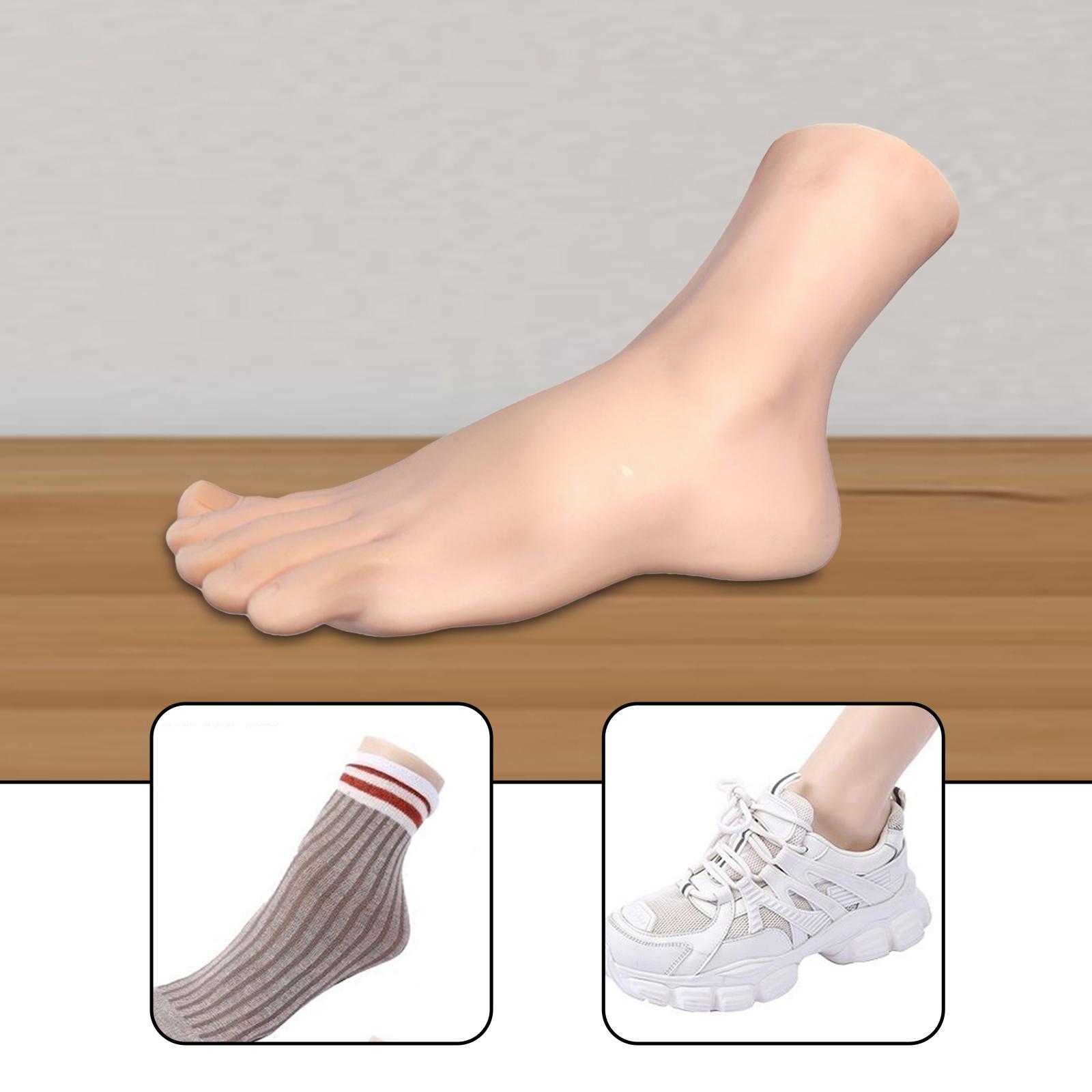 Realistic Female Foot Sock Dis - مراجعة Body Jewelry In Store وسعره