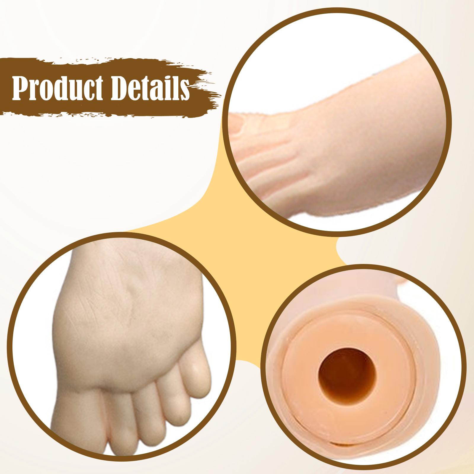 Realistic Female Foot Sock Dis - مراجعة Body Jewelry In Store وسعره