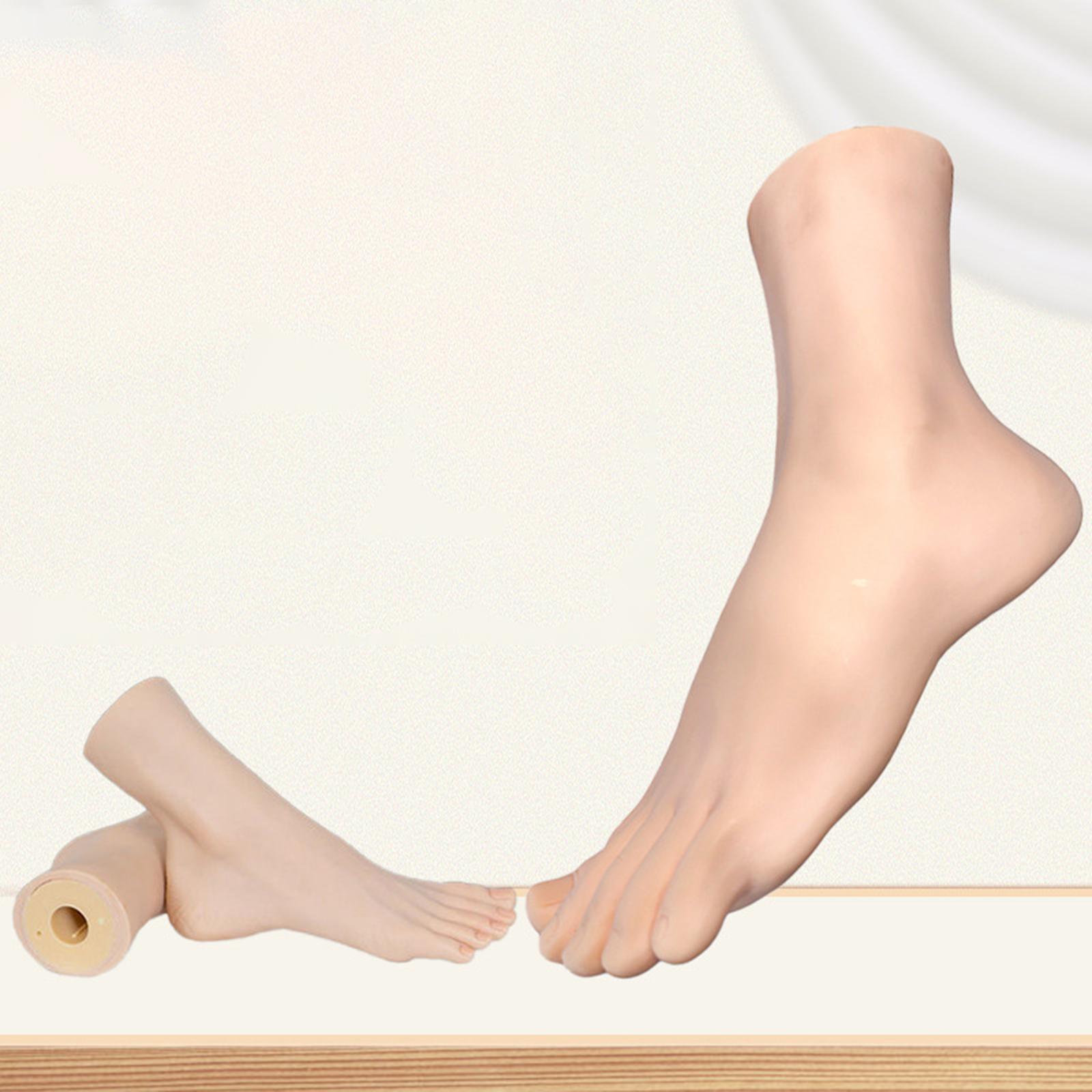 Realistic Female Foot Sock Dis - مراجعة Body Jewelry In Store وسعره