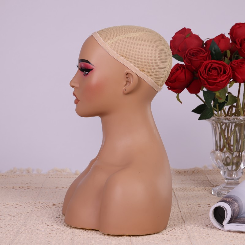 PVC Half Body Mannequin Head w - مراجعة Body Jewelry In Store وسعره