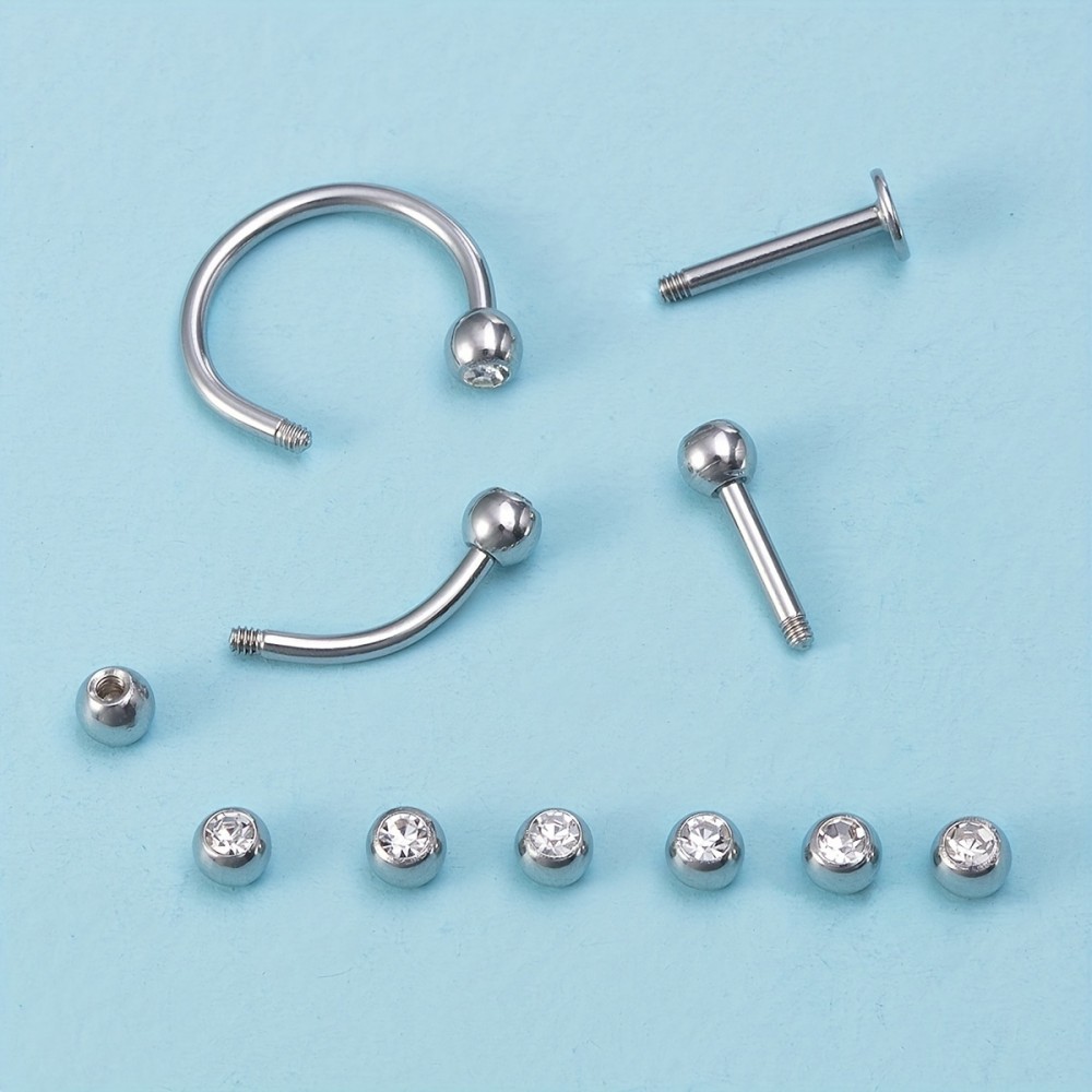 10pcs Piercing Balls 3mm 5mm S - مراجعة Body Jewelry In Store وسعره