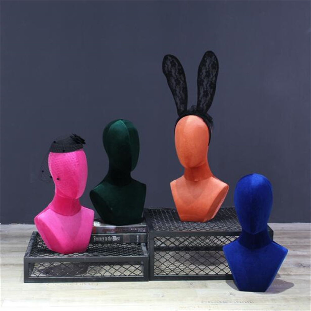 10 Styles Colorful Velvet Head - مراجعة Body Jewelry In Store وسعره