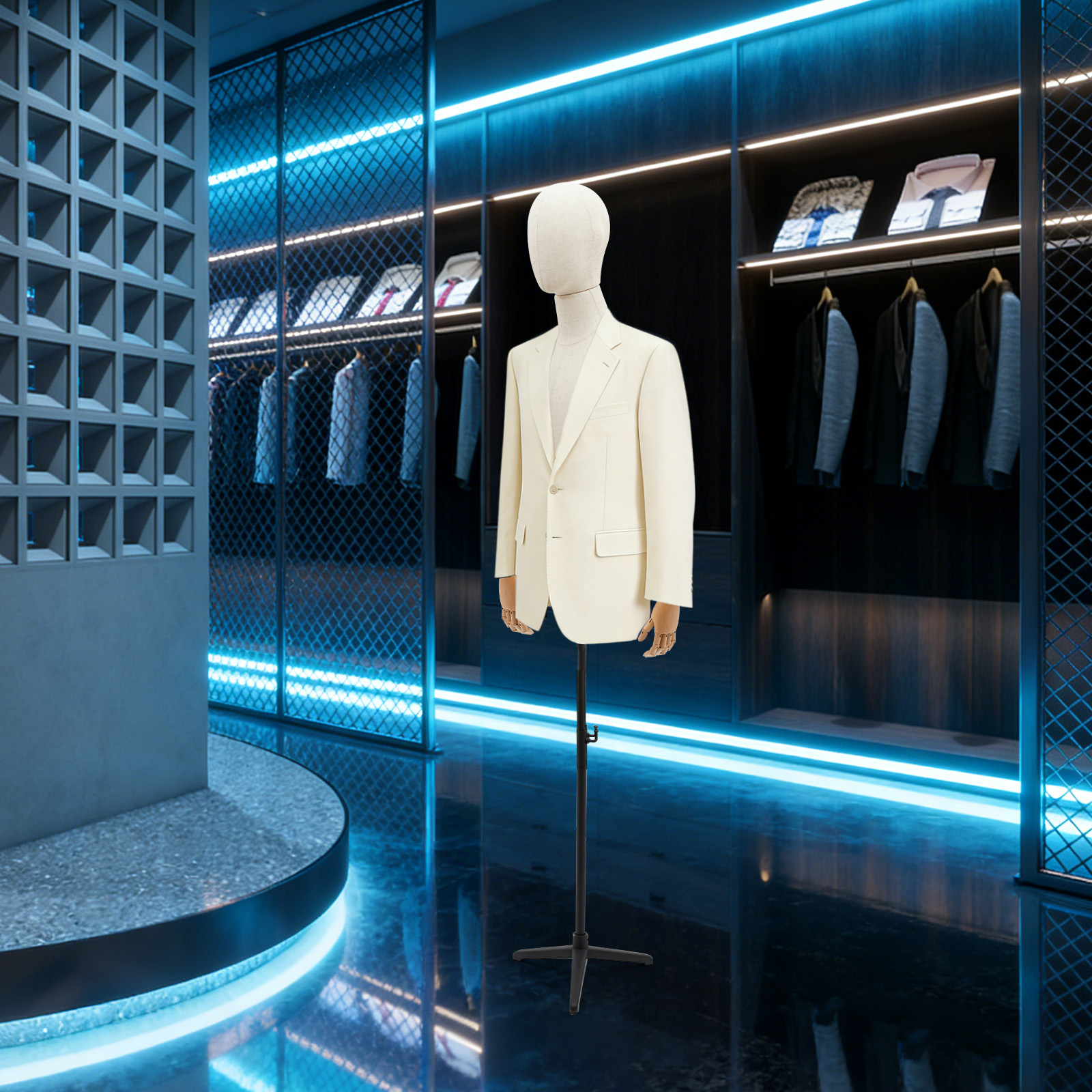 Male Mannequin Display Stand,  - مراجعة Body Jewelry In Store وسعره