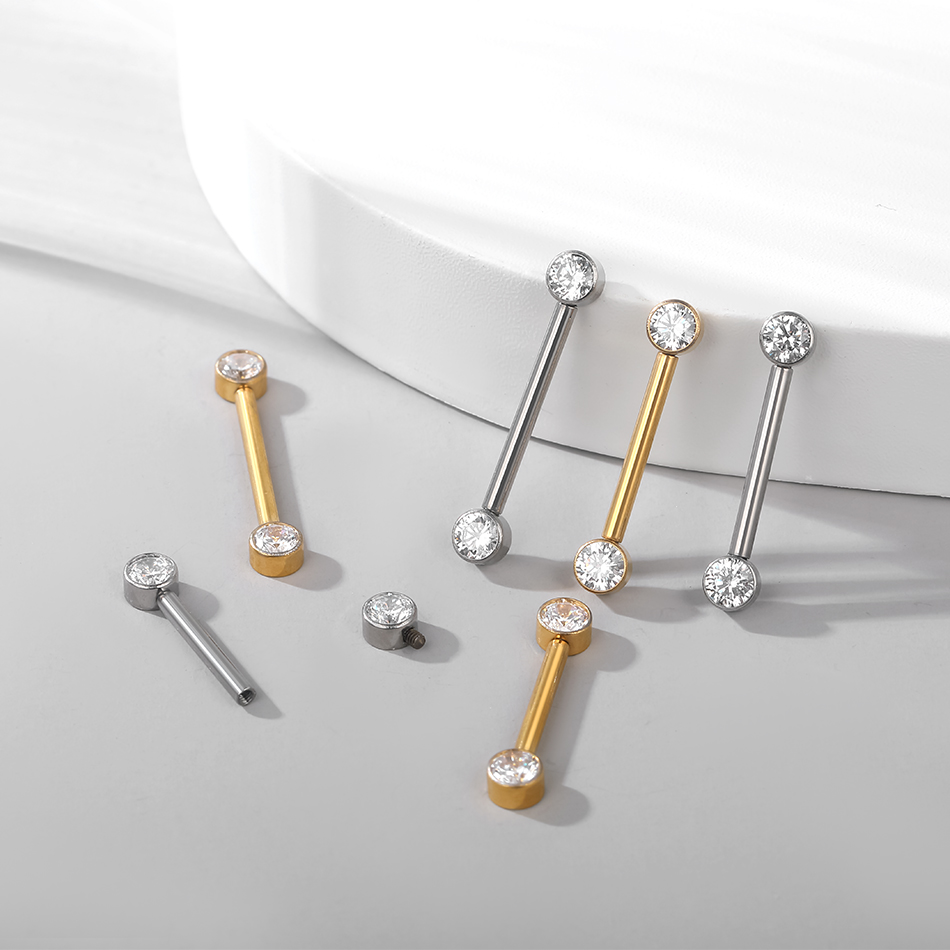 1/5pcs Implant Grade Titanium  - مراجعة Body Jewelry Implant Grade Titanium وسعره
