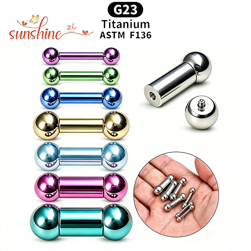 Implant Grade Titanium ASTM F1 - مراجعة Body Jewelry Implant Grade Titanium وسعره