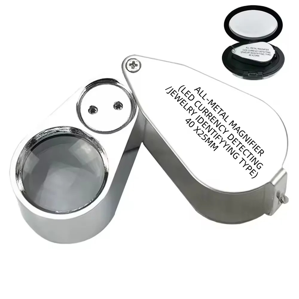 40X Illuminated Jeweler Loupe  - مراجعة Body Jewelry Repair وسعره