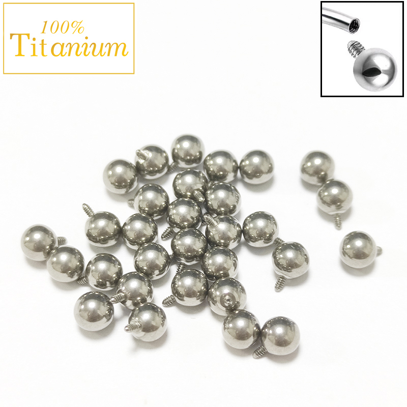 10Pc Implant Grade ASTM G23 Ti - مراجعة Body Jewelry Implant Grade Titanium وسعره