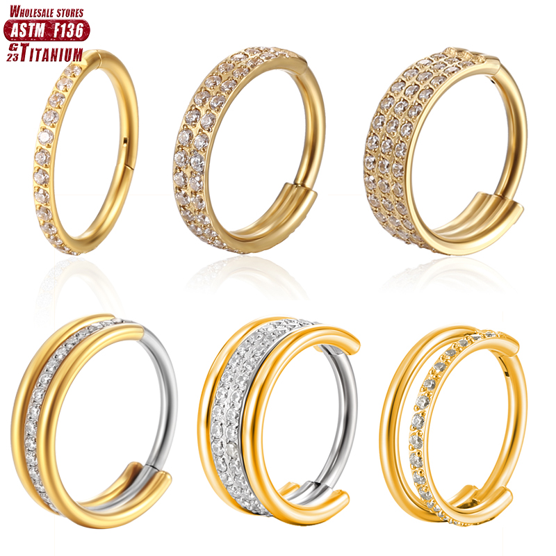 F136 Titanium Nose Ring Implan - مراجعة Body Jewelry Implant Grade Titanium وسعره