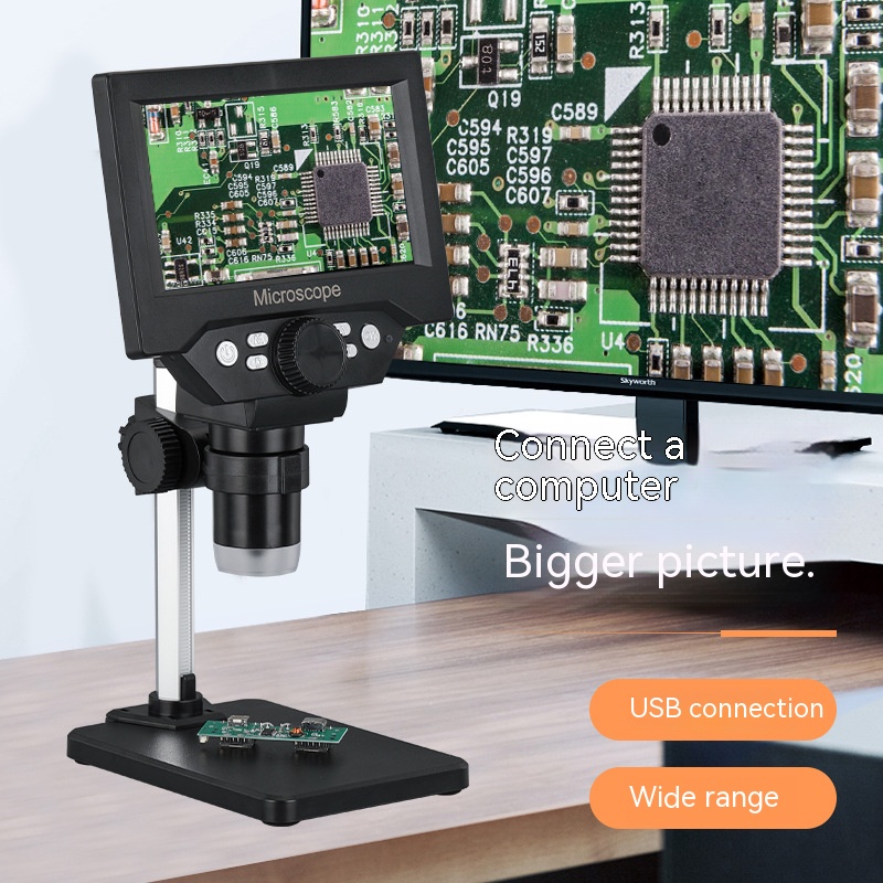5.5 Inch Digital Microscope 10 - مراجعة Body Jewelry Repair وسعره