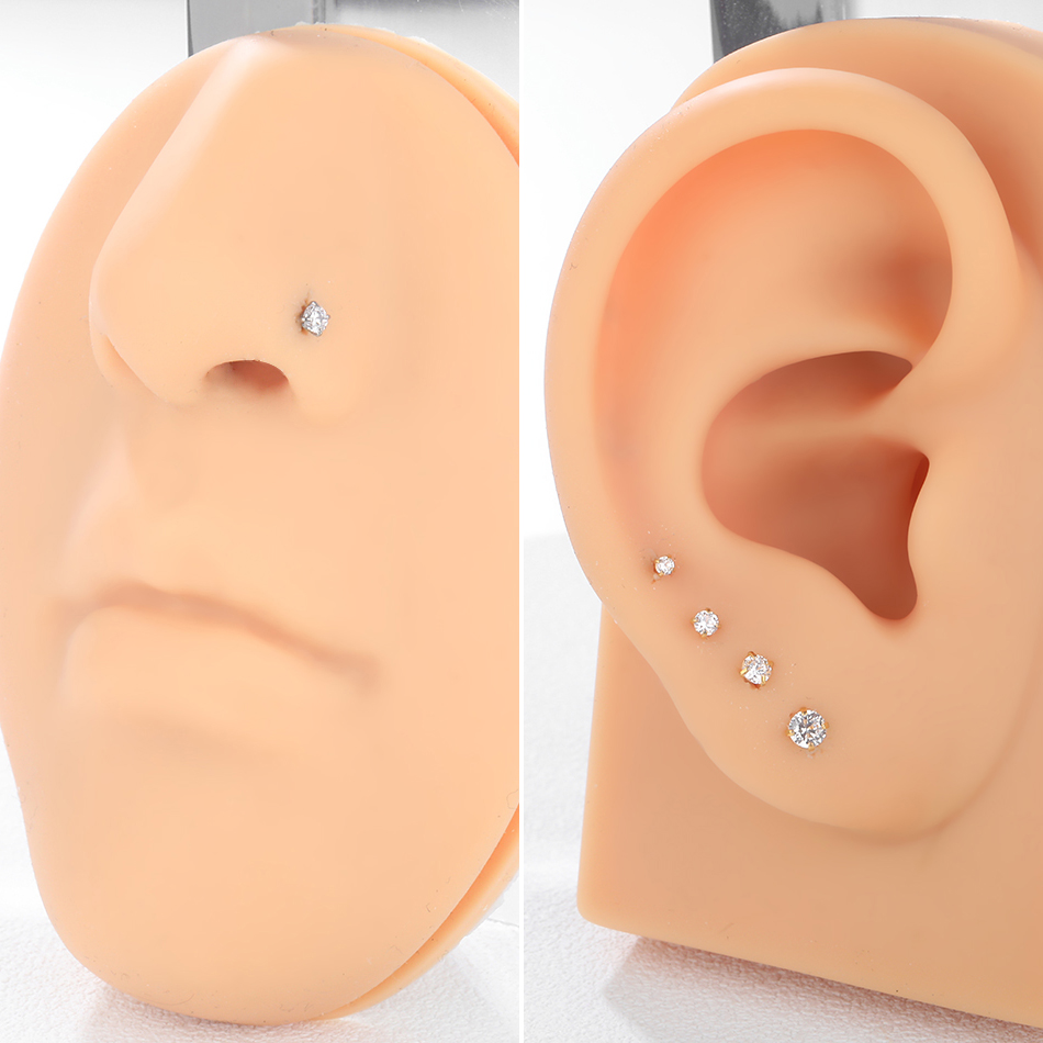 1/5pcs Implant Grade Titanium  - مراجعة Body Jewelry Implant Grade Titanium وسعره