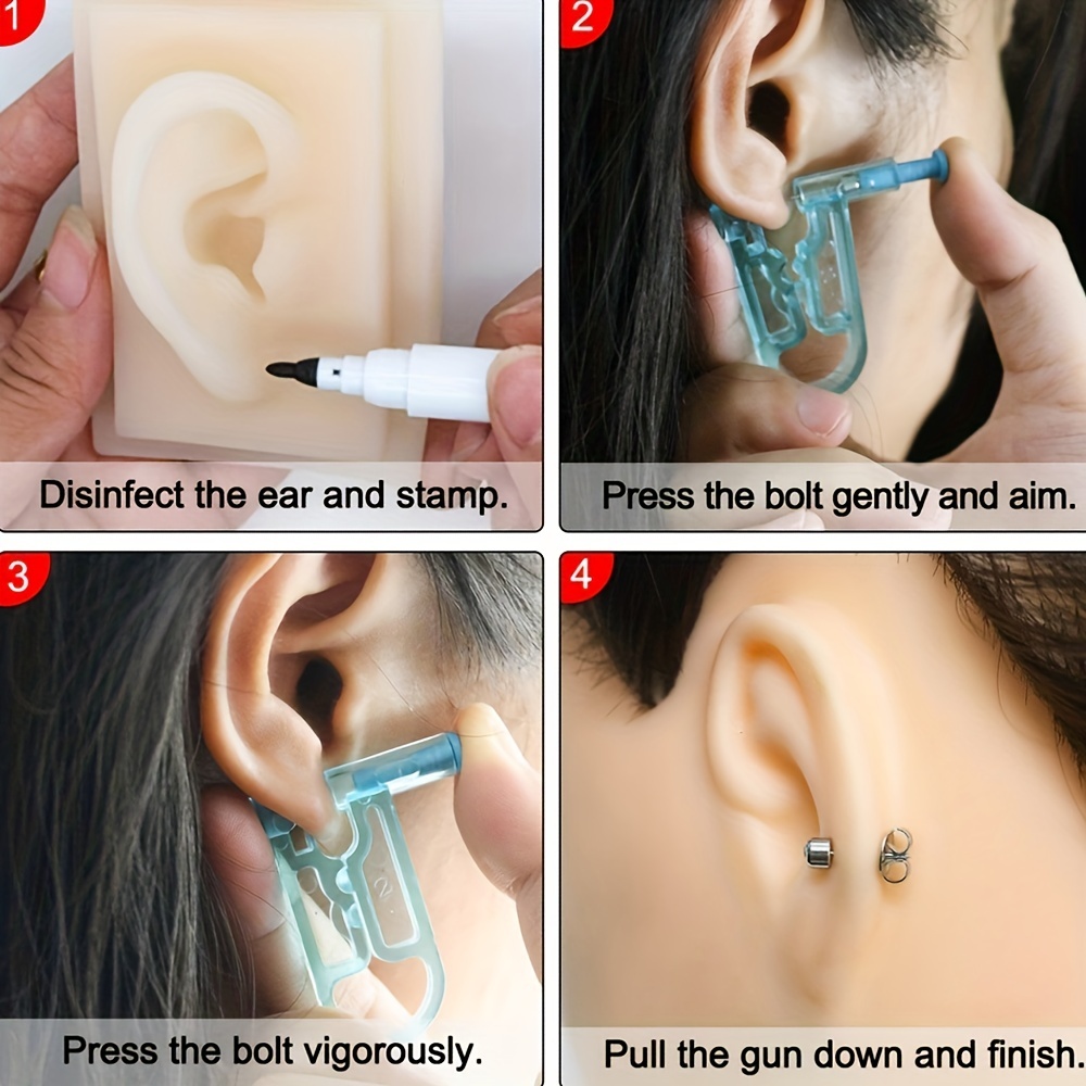 3 PCS Piercing Tool And Steel  - مراجعة Body Jewelry In Store وسعره