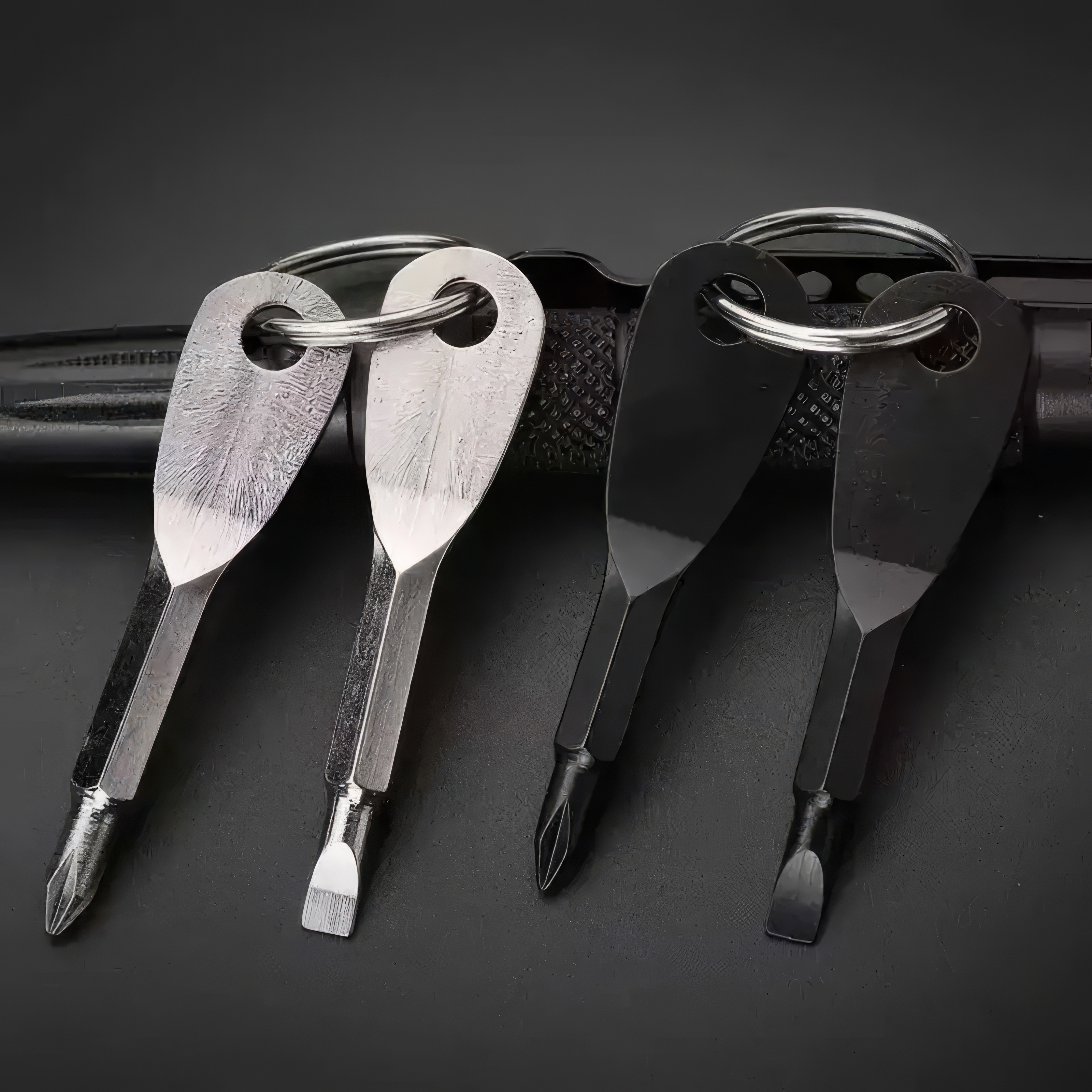 2 Keychain Screwdrivers in Bla - مراجعة Body Jewelry Repair وسعره