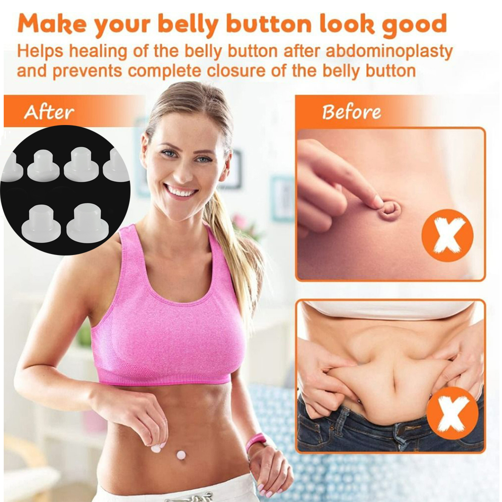 1-50PCS Silicone Belly Button  - مراجعة Body Jewelry Repair وسعره