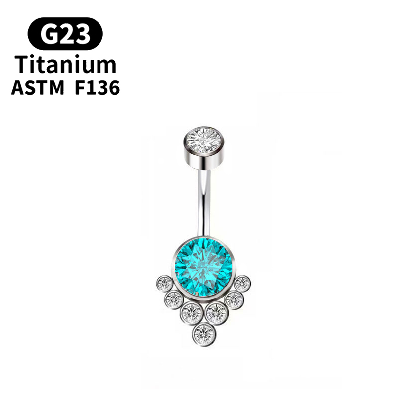 G23 Titanium Piercing Titanium - مراجعة Body Jewelry Implant Grade Titanium وسعره