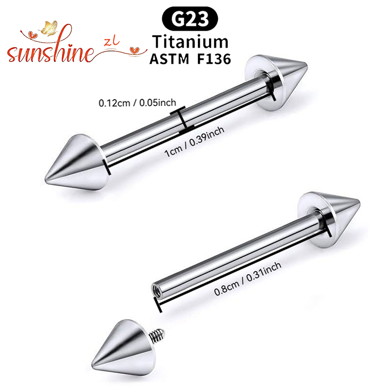 Implant Grade Titanium ASTM F1 - مراجعة Body Jewelry Implant Grade Titanium وسعره