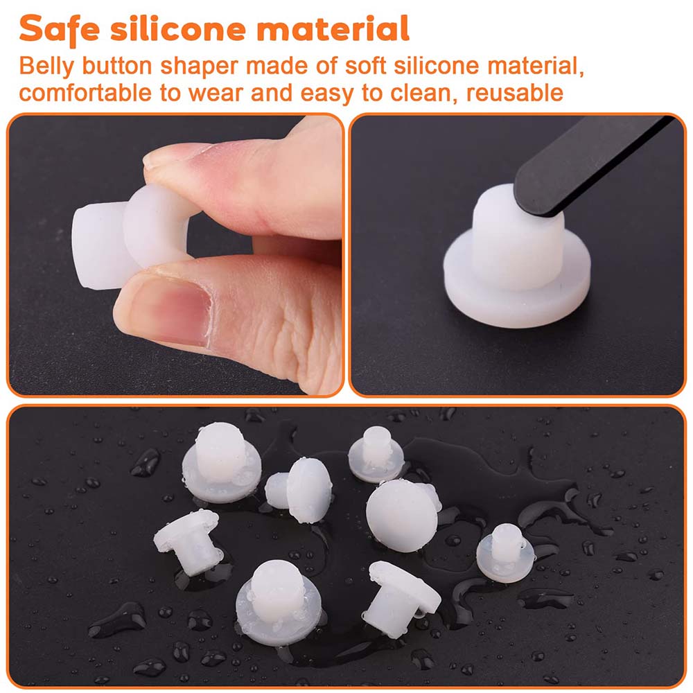 1PC Silicone Belly Button Plug - مراجعة Body Jewelry Repair وسعره